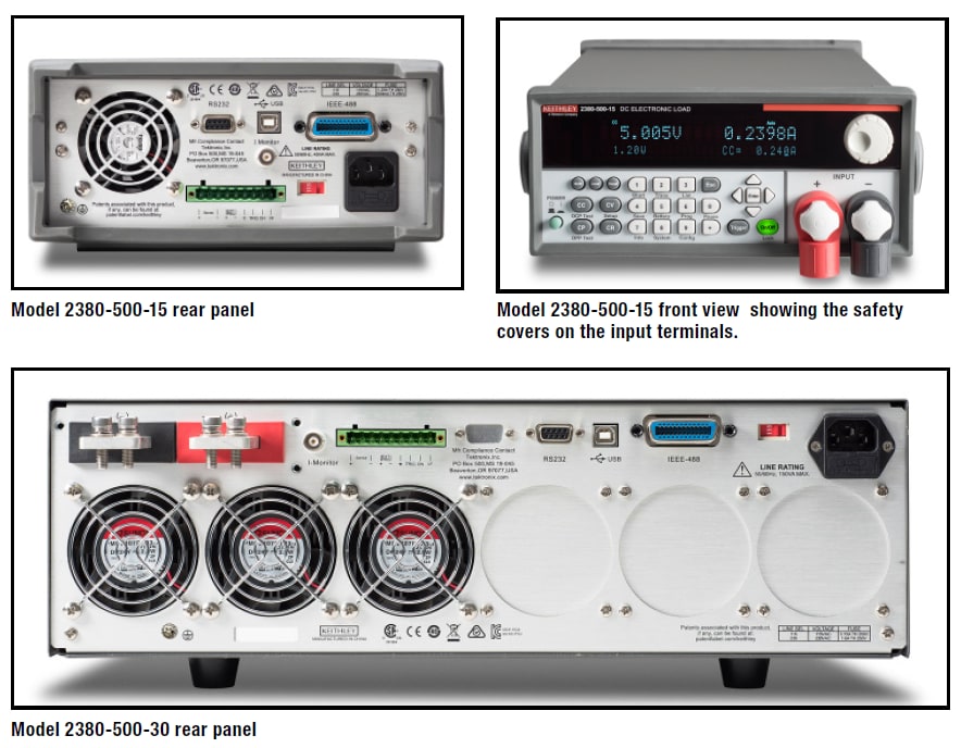 Keithley 2380 Programmable DC Electronic Loads